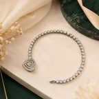 Heart of Eternity Tennis Bracelet